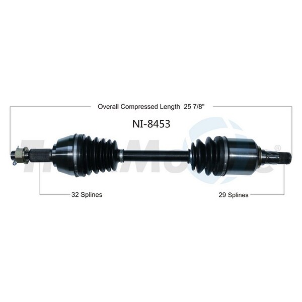 Surtrack Axle Cv Axle Shaft, Ni-8453 NI-8453 - main